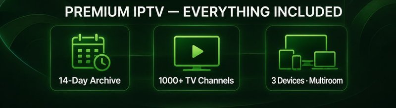 Ищите качественное IPTV телевидение? Получите бесплатный тест на 72 часа!